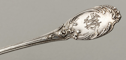Antique German Silver Oyster Forks (Set of 6) - Bruckmann, C.F. Gutig, Leipzig